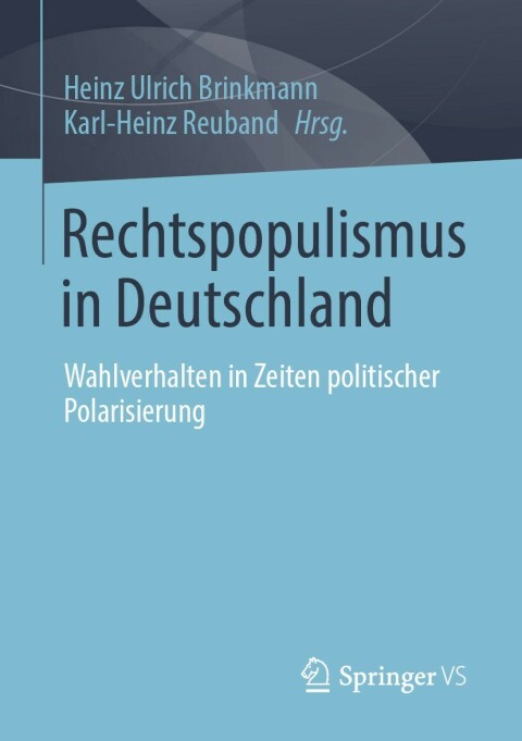 Cover image for book Rechtspopulismus in Deutschland