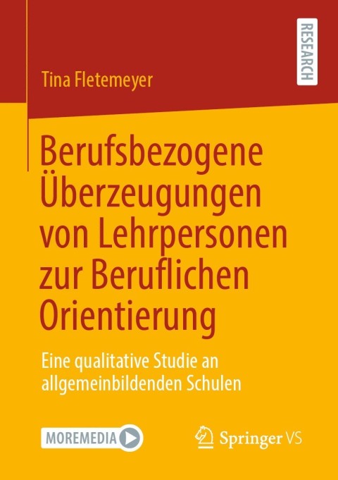 Cover image for book Berufsbezogene Überzeugungen von Lehrpersonen zur Beruflichen Orientierung