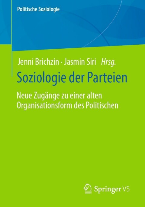Cover image for book Soziologie der Parteien