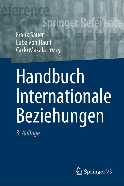 Cover image for book Handbuch Internationale Beziehungen