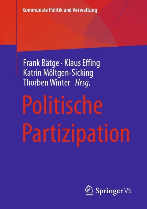 Cover image for book Politische Partizipation