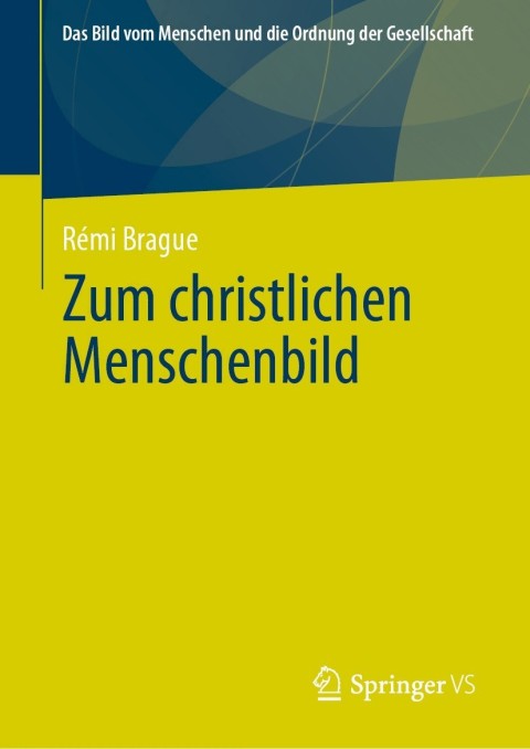 Cover image for book Zum christlichen Menschenbild