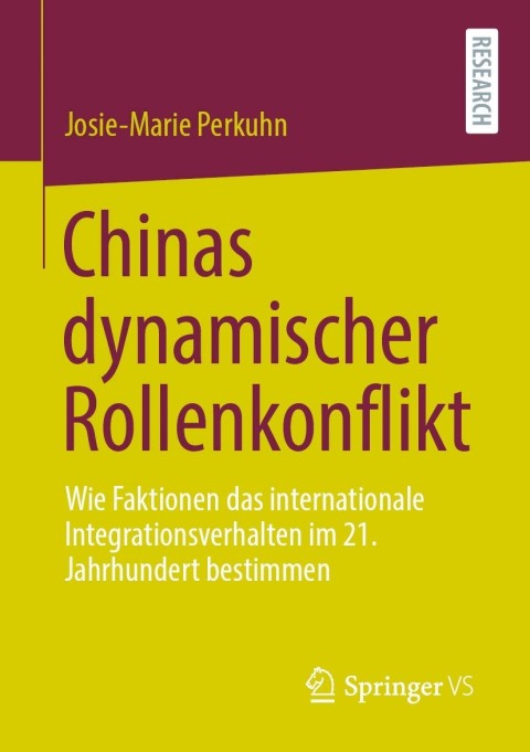 Cover image for book Chinas dynamischer Rollenkonflikt