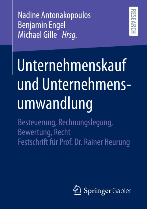 Cover image for book Unternehmenskauf und Unternehmensumwandlung