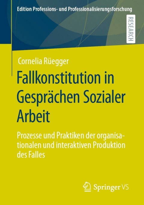 Cover image for book Fallkonstitution in Gesprächen Sozialer Arbeit