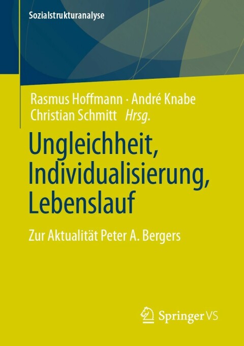 Cover image for book Ungleichheit, Individualisierung, Lebenslauf