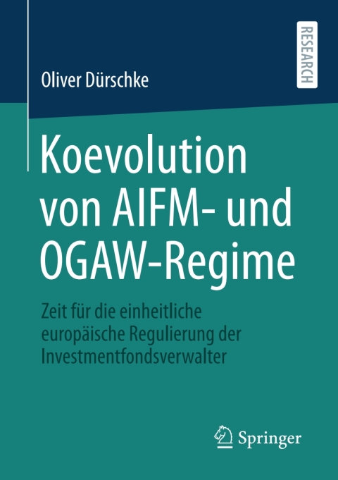 Cover image for book Koevolution von AIFM- und OGAW-Regime