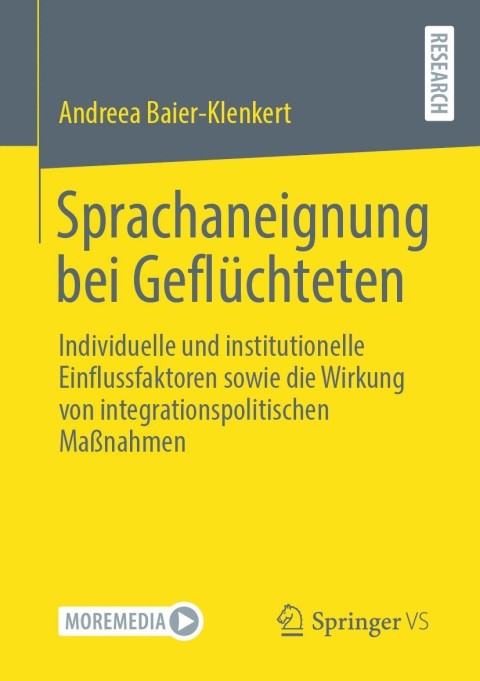 Cover image for book Sprachaneignung bei Geflüchteten
