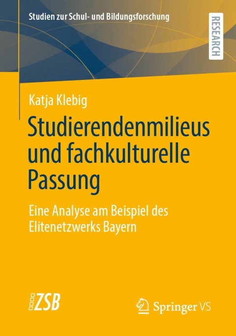 Cover image for book Studierendenmilieus und fachkulturelle Passung