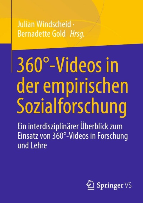 Cover image for book 360°-Videos in der empirischen Sozialforschung