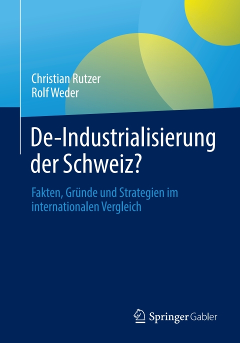 Cover image for book De-Industrialisierung der Schweiz?