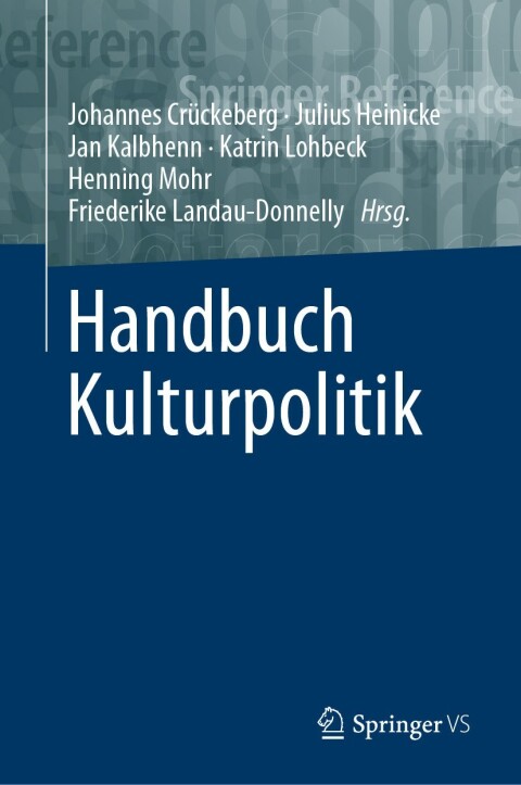Cover image for book Handbuch Kulturpolitik