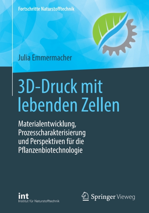 Cover image for book 3D-Druck mit lebenden Zellen