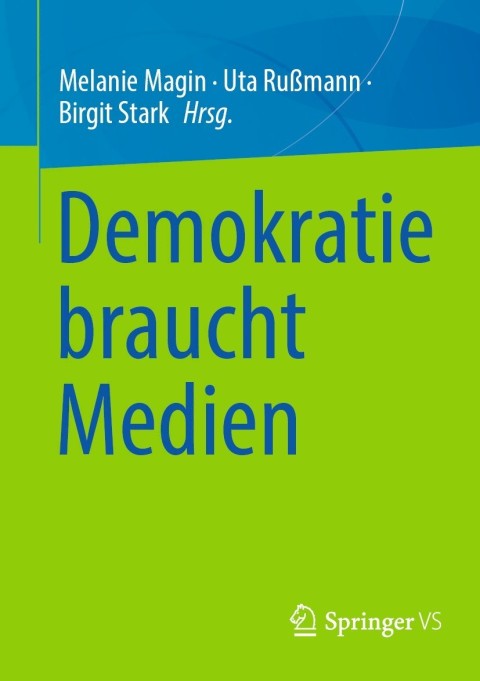 Cover image for book Demokratie braucht Medien