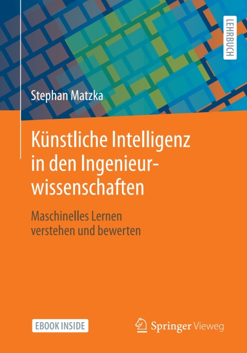 Cover image for book Künstliche Intelligenz in den Ingenieurwissenschaften