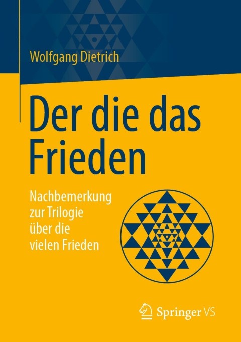 Cover image for book Der die das Frieden