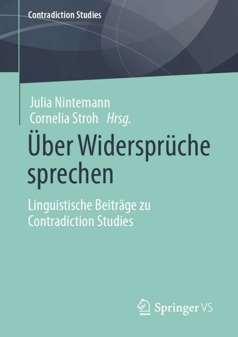 Cover image for book Über Widersprüche sprechen