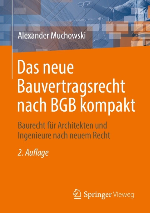 Cover image for book Das neue Bauvertragsrecht nach BGB kompakt