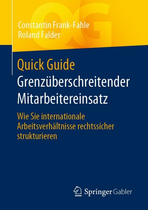 Quick Guide GrenzÃ¼berschreitender Mitarbeitereinsatz 