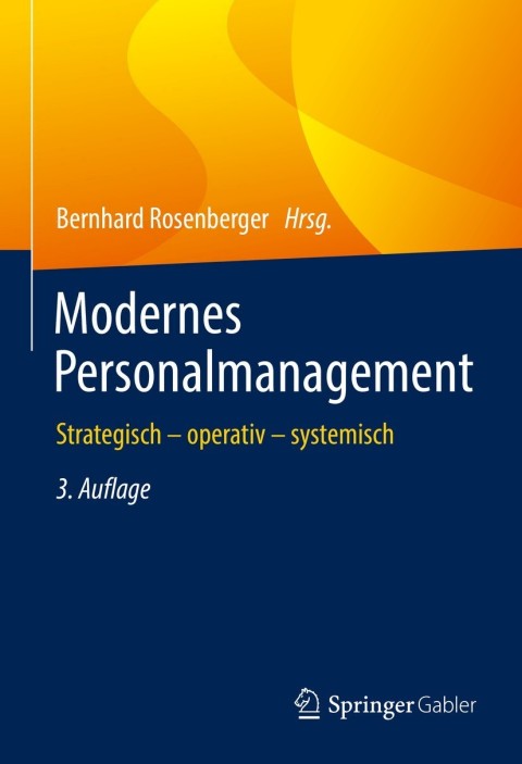 Cover image for book Modernes Personalmanagement