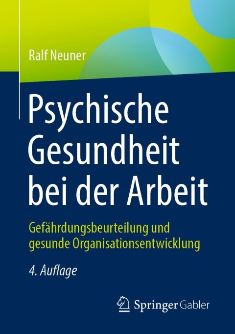 Cover image for book Psychische Gesundheit bei der Arbeit