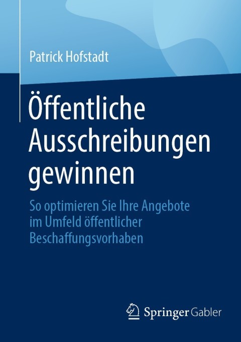 Cover image for book Öffentliche Ausschreibungen gewinnen