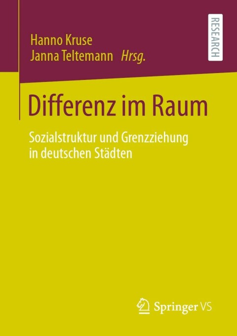Cover image for book Differenz im Raum