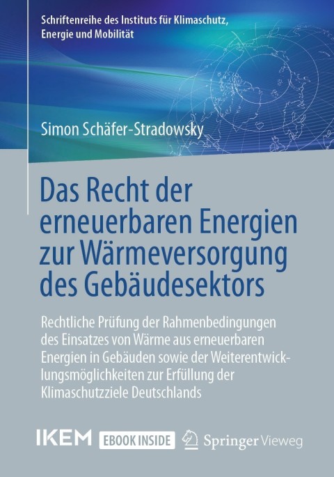 Cover image for book Das Recht der erneuerbaren Energien zur Wärmeversorgung des Gebäudesektors