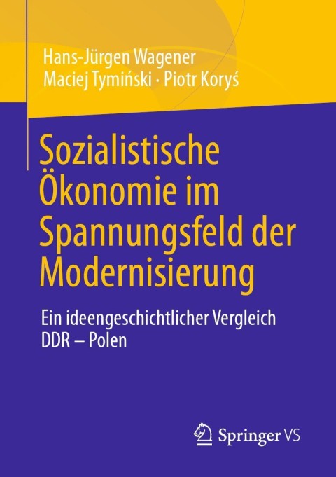 Cover image for book Sozialistische Ökonomie im Spannungsfeld der Modernisierung
