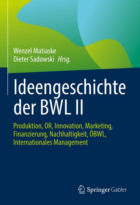 Cover image for book Ideengeschichte der BWL II