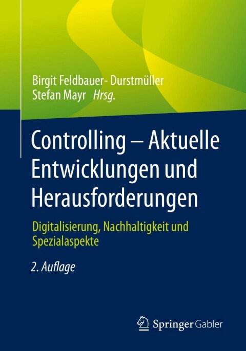 Cover image for book Controlling – Aktuelle Entwicklungen und Herausforderungen