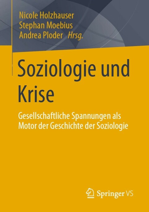 Cover image for book Soziologie und Krise