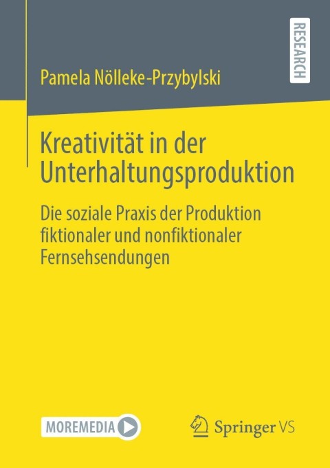 Cover image for book Kreativität in der Unterhaltungsproduktion