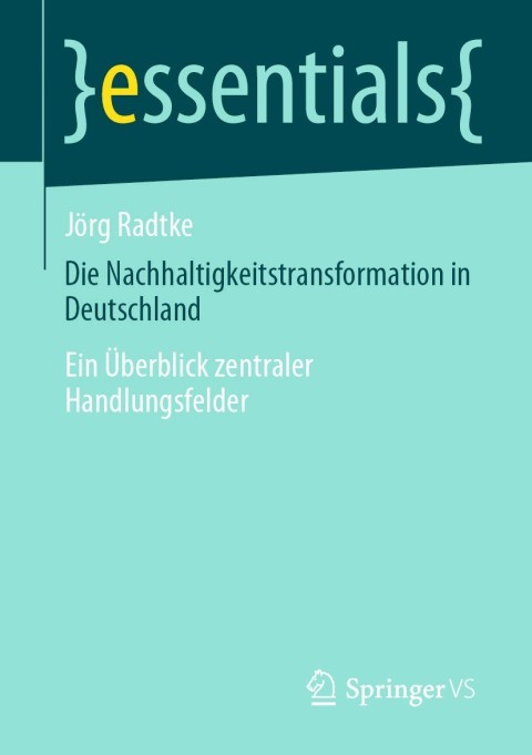 Cover image for book Die Nachhaltigkeitstransformation in Deutschland