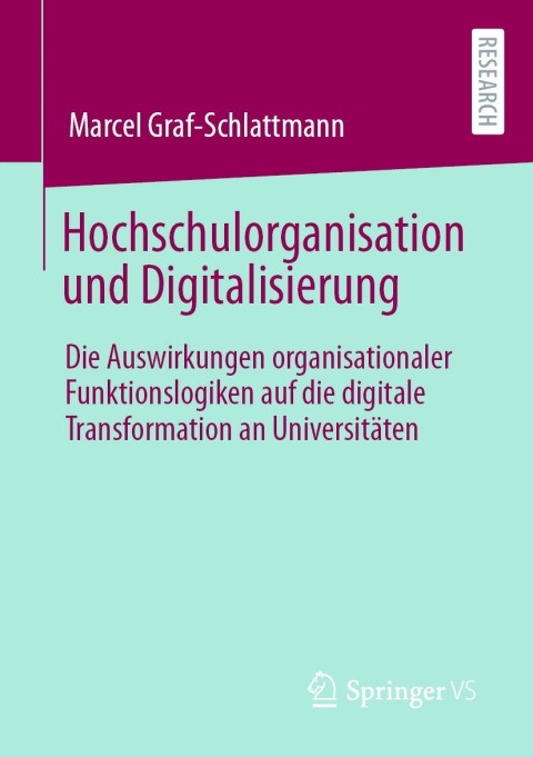 Cover image for book Hochschulorganisation und Digitalisierung