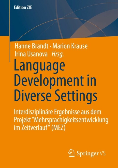Cover image for book Language Development in Diverse Settings
