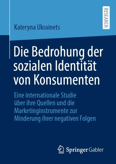 Cover image for book Die Bedrohung der sozialen Identität von Konsumenten