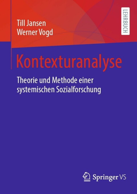 Cover image for book Kontexturanalyse