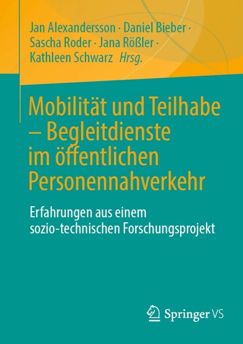 Cover image for book Mobilität und Teilhabe – Begleitdienste im öffentlichen Personennahverkehr