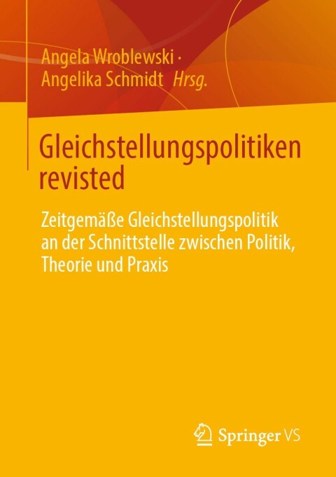 Cover image for book Gleichstellungspolitiken revisted
