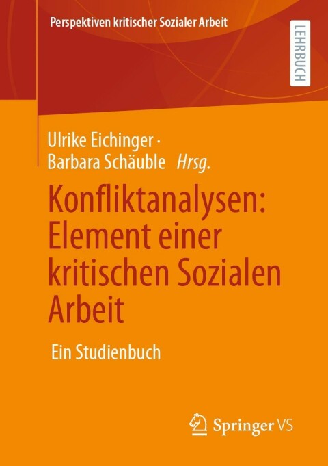 Cover image for book Konfliktanalysen: Element einer kritischen Sozialen Arbeit
