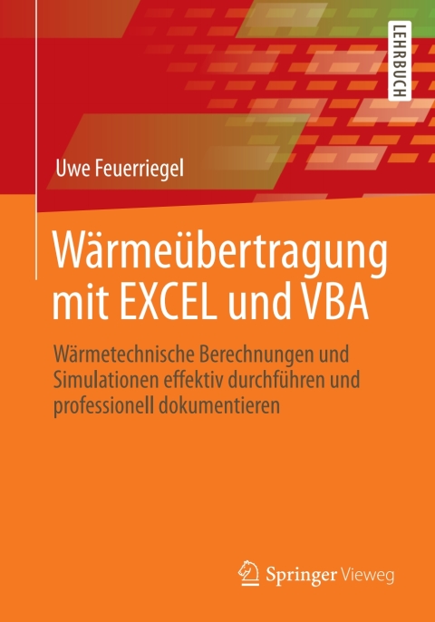 Cover image for book Wärmeübertragung mit EXCEL und VBA