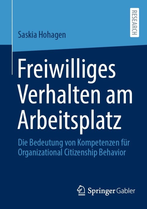 Cover image for book Freiwilliges Verhalten am Arbeitsplatz