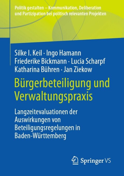 Cover image for book Bürgerbeteiligung und Verwaltungspraxis