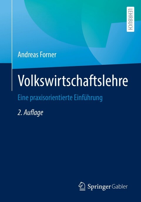 Cover image for book Volkswirtschaftslehre