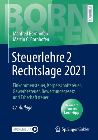 Steuerlehre 2 Rechtslage 2021