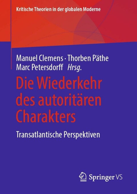 Cover image for book Die Wiederkehr des autoritären Charakters