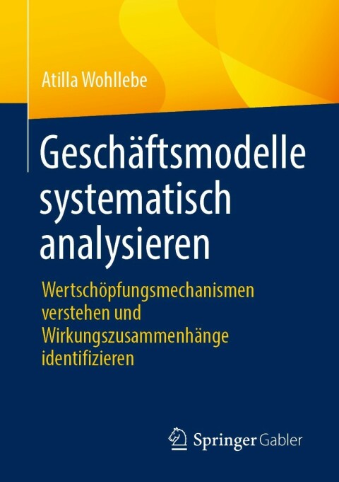 Cover image for book Geschäftsmodelle systematisch analysieren