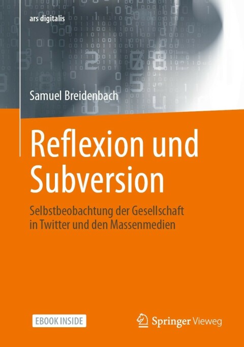 Cover image for book Reflexion und Subversion