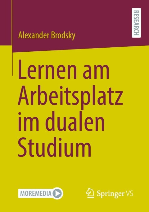 Cover image for book Lernen am Arbeitsplatz im dualen Studium